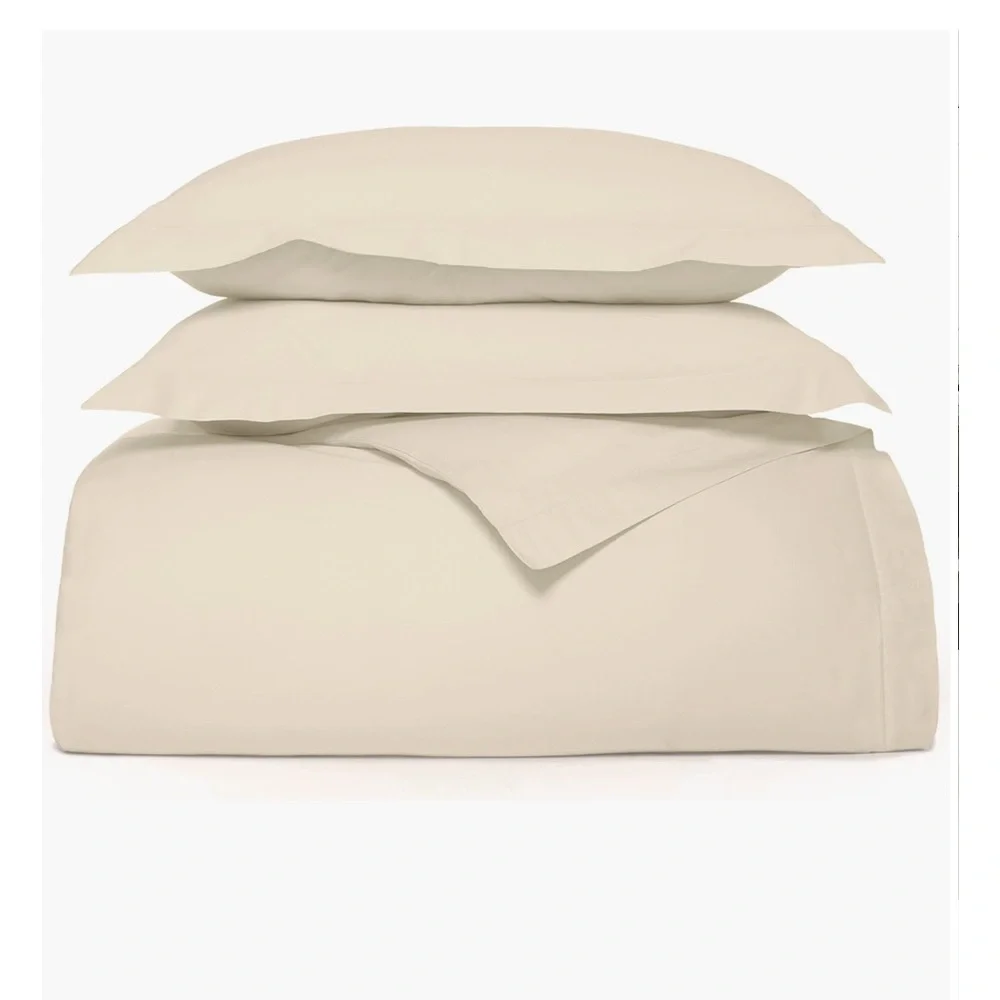 Boll & Branch NWT KING SIZE Signature hemmed Duvet set